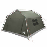 Instant Tent Water-resistant 4-Person Army Green 42042273