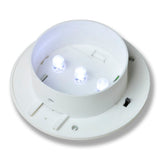 Outdoor Solar Lamp Set 6 pcs Fence Light Gutter Light White 41181