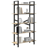 Bookshelf Sonoma Oak 100 x 33.5 x 178 cm Engineered Wood 883935