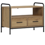 TV Cabinet 67.5 x 33 x 50 cm Artisan Oak Engineered Wood 8013691