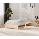Bed Frame without Mattress Solid Wood 90x200 cm 814934