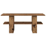 ZNTS Coffee Table Old Wood 102x55x42 cm Engineered Wood 855850