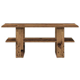 Coffee Table Old Wood 102x55x42 cm Engineered Wood 855850