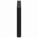 Coffee Table Legs U-Shaped 2 pcs Black 60x cm Steel 4013160