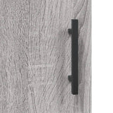 Highboard Grey Sonoma 69.5x34x180 cm Engineered Wood 3189987