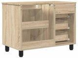 Bathroom Vanity Unit Sonoma Oak 60 x 35 x 60 cm Engineered Wood 889377