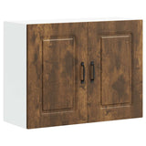 Kitchen Wall Cabinet Kalmar Smoked Oak Engineered Wood 853592