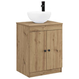 Bathroom Furniture Set Artisan Oak Engineered Wood 3404221
