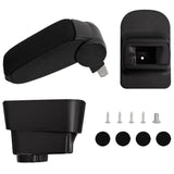 Car Armrest Black 11x35x cm ABS 154679