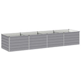 Raised Garden Bed Grey 320 x 80 x 55 cm cold-rolled steel 8006420
