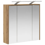 Bathroom Mirror Cabinet Artisian Oak 63.5 x 16 x 62.5 cm 889166
