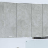 Hanging Cabinet Concrete Grey and White 50 x 31 x 100 cm 884349