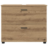 Bathroom Cabinet with Drawer Artisan Oak 76.5 x 35 x 64 cm 883303