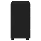 Bathroom Cabinet Set with Storage TULUM Black 60 x 34 x 63 cm 880322