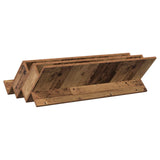 Magazine Rack Old Wood 90 x 53 x 28.5 cm Engineered Wood 890894
