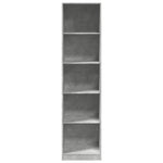 Wardrobe Concrete Grey 50x50x200 cm Engineered Wood 3307714