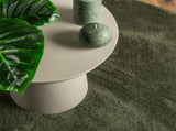 Rug HUARTE Short Pile Soft and Washable Forest Green 160 cm 375106
