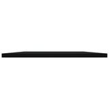 Bookshelf Boards 8 pcs Black 80x40x1.5 cm Engineered Wood 805333