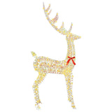 3D Reindeer with 250 LEDs Warm white 91 x 32 x 180 cm PET 42019058