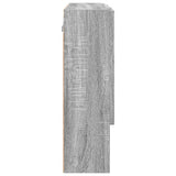 Mirror Cabinet Grey Sonoma 80 x 17 x 55 cm Engineered Wood 883360