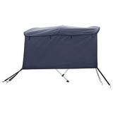 3-bow Bimini Top with Sidewalls 183xx137 cm 94819