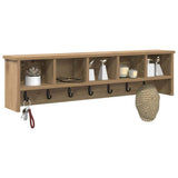Wall-Mounted Coat Rack Wall-Mounted Artisan Oak Engineered wood 874330