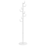 Coat Stand White 183 cm Powder-coated Iron 377106