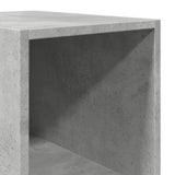Highboard Concrete Grey 30x41x185 cm Engineered Wood 846414