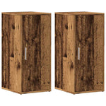 ZNTS Shoe Cabinets 2 pcs Old Wood 32x35x70 cm Engineered Wood 856705