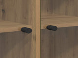 Highboard 2 pcs Artisan Oak 68 x 37 x 142 cm Engineered Wood 3402645