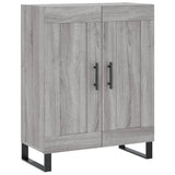 Highboard Grey Sonoma 69.5x34x180 cm Engineered Wood 3198367