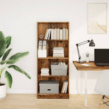 Bookcase Old Wood 60x24x143 cm Engineered Wood 857819