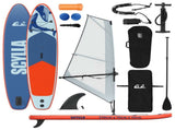 Inflatable SUP Board with Sail SCYLLA 330 x 76 x 15 cm Blue for 42039137