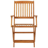 Garden Dining Set Foldable Square Rustic 3058253