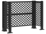 Dustbin Trellis Anthracite 123 x 47 x 114 cm PP 42041758