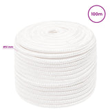 Multipurpose Utility Rope 12 mm 100 m White PP 930 kg Max Load 3473011