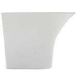 Basin White 47 x 45 x 37 cm Glazed Ceramic 143017