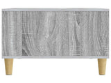 Coffee Table Grey Sonoma 90 x 50 x 40 cm Engineered Wood 894731