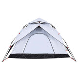Camping Tent Dome 5-Person White Blackout Fabric Quick Release 4004188
