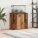 Aquarium Stand Old Wood 81x36x73 cm Engineered Wood 857284