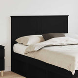 Headboard Black Oak 100 cm Engineered Wood 887649