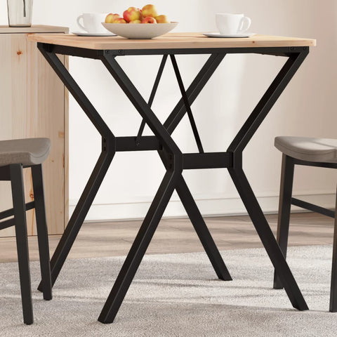 ZNTS Dining Table Legs Y-Frame 60x60x73 cm Cast Iron 357931