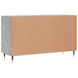 Sideboard Concrete Grey 100x36x60 cm Engineered Wood 828152