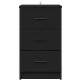 Bedside Cabinet Black 38 x 38 x 66 cm Engineered wood 883375