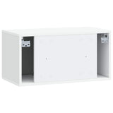 Wall-Mounted TV Cabinet White 59.5 x 31 x 30 cm Engineered Wood 898025