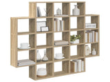 Wall Shelf Sonoma Oak 100 x 13 x 100 cm Engineered Wood 8012246