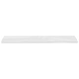 Floating Wall Shelves 4 pcs High Gloss White 120x23.5x3.8 cm MDF 323759