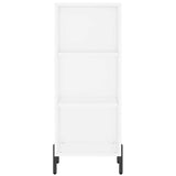Highboard White 34,5x34x180 cm Engineered Wood 3198985