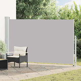Patio Retractable Side Awning 180x300 cm Grey 313401