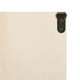 Wall Display Case with Shelf Beige 40 x 8.5 x 54 cm Plywood 42015624